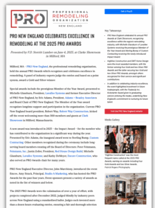 PRO Awards 2025 Press Release